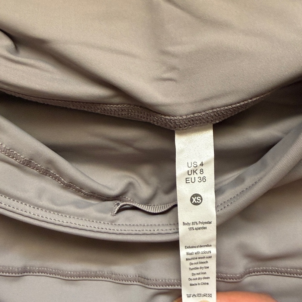 Chic Gray Skirt - Picture 6 of 6